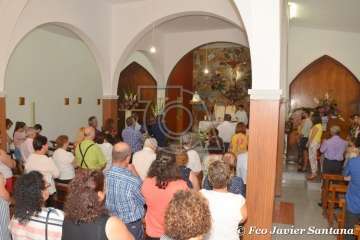 La Breña procesiona a sus patronos con la polémica de la gala Drag Queen aún latente (Foto Francisco Javier Santana)